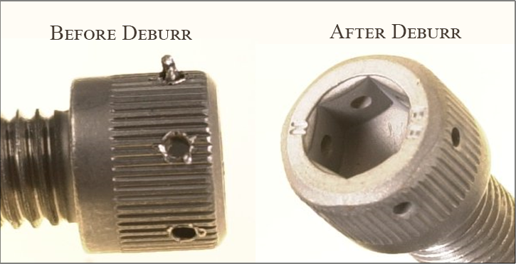 Before and After Deburr